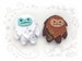 PDF Sewing Pattern for Felt Yeti and Sasquatch, mini felt plush Bigfoot and Snow Monster, Christmas ornaments, holiday decor, SVG included 