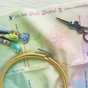 Diario de puntadas *2* Libro de actividades de bordado DIY, Muestrario de bordado a mano