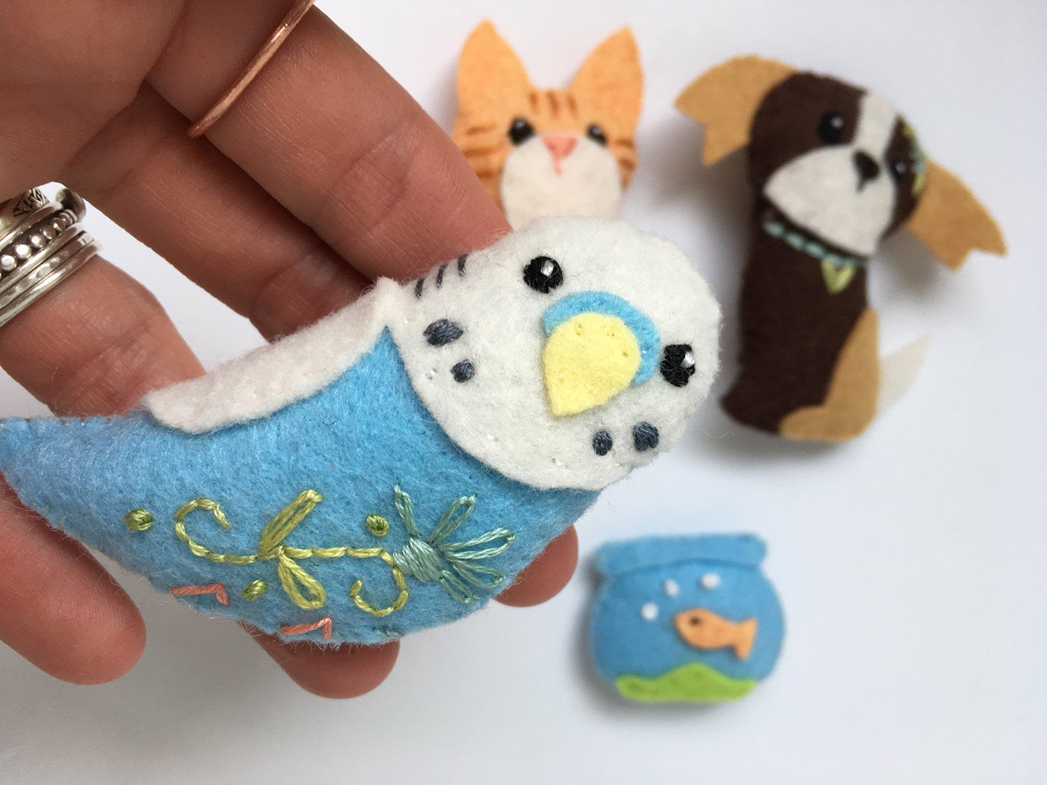 Customizable Pets Felt Animals Plush Sewing Pattern Digital - Etsy UK