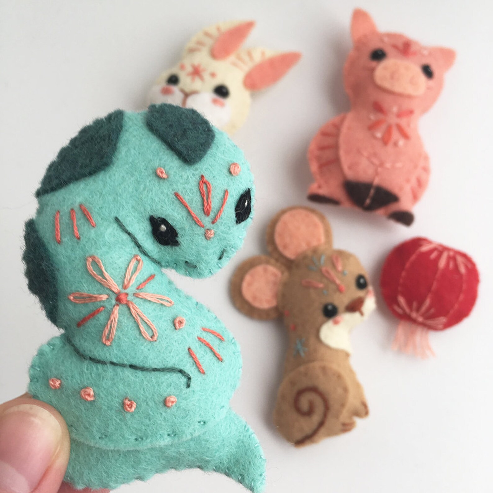 pusheen chinese new year plush