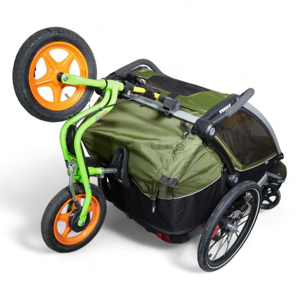 MountLoop - Thule Chariot Fahrradhaken | Fahrrad- und Rollerhalter | Kohlefaser verstärkt | Kompatibel mit Cross, Sport, Cab, Lite, CX11