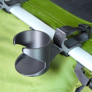 MountLoop - Thule Chariot Cup Holder | Bottle/Drink Holder | Carbon Fiber Reinforced | Compatible with Cross, Sport, Cab, Lite, CX1