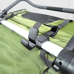 MountLoop - Thule Chariot Bike Rack with Nylon Strap | Bicycle and Scooter Rack| Carbon Fiber Reinforced | Cross, Sport, Cab, Lite, CX1