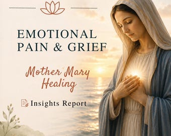 Grief and Loss Support | Mother Mary Reiki Energy Assessment | Personalised Comfort Insight Report