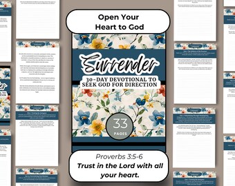 30-Day Christian Bible Journal: Spiritual Growth Planner (Printable)