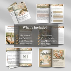 This devotional is not just about learning the scriptures but also about applying them to daily life. It helps you recognize the patterns of anxious attachment and how they can affect your relationships and self-worth. Through prayer, scripture reflection, and journaling, you will be guided toward emotional healing and deeper spiritual growth. Each day offers a moment of reflection to help you process your emotions and connect with God on a deeper level.