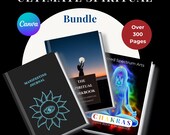 Spiritual Journal Bundle: Manifesting, Chakra Healing, Meditation (PLR Canva)