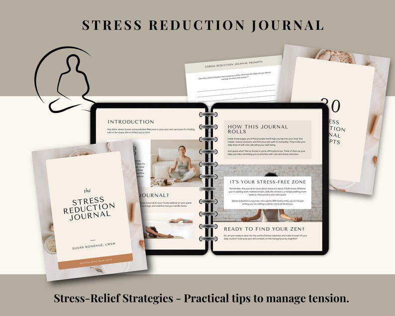 Unlock the power of mindfulness and reduce your stress with every page you write.
Track your stress levels and discover new ways to manage daily challenges with ease.