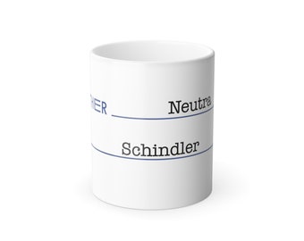 Modern Design Coffee Mug - Neutra/Schindler - SEABOURNE STUDIO