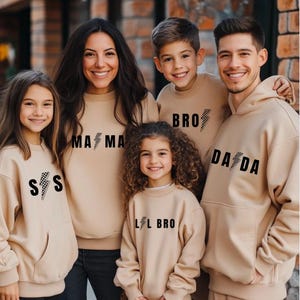 PNG digital, arquivo 7 designs separados mamãe, filhinho da mamãe, papai, irmã, irmãozinho, irmãozão Pacote de relâmpagos xadrez para impressão DOWNLOAD INSTANTÂNEO