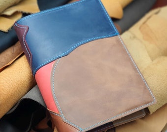 Personalized Leather Hobonichi, A5 Notebook Cover, A6 Patchbook Cover, Leather Book Cover, Leather Bible Cover, Custom Book Cover