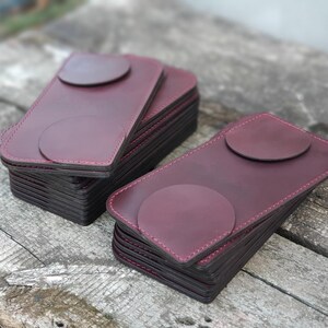 Leather Restaurant Check Presenter, Bar Check Holder, Cash Holder, Guest Check Presenter, Guest Check Book, Personalized Server Book