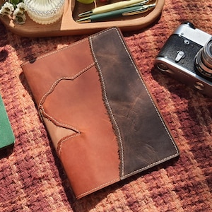 A5 Notebook Patchwork Cover, Leder Journal nachfüllbar, Leder A5 Notizbuch, Travel A4 Journal, Custom A5 Cover, Travel B5 Journal Cover