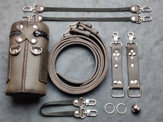 Fotocamera Reflex Doppia Cinghia Per Fotocamera In Pelle