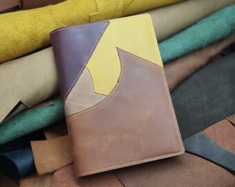 Leuchtturm1917 cover | Agenda initials cover | Travel wedding journal refillable | Custom personalized refillable leather journal