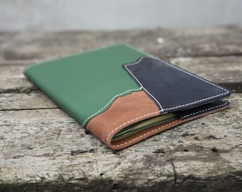 Hobonichi notebook cover, Leather book cover, Leather bible cover, A6 notebook cover, A5 notebook cover, Personalized gift