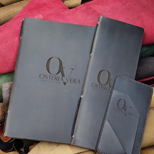 Restaurant Menu Cover | Leather Menu Cover | Cafe Bar Menu Cover | Custom Menu Cover | Wine Menu Folio