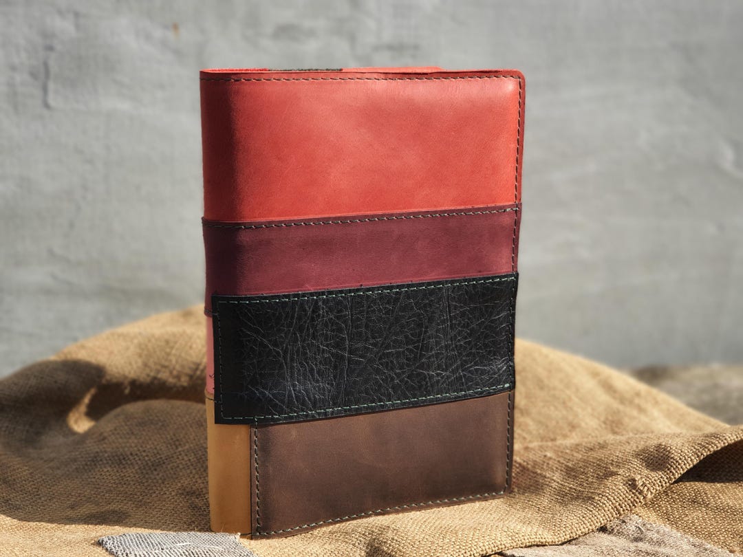 A5 Notebook Cover With Pen Loop, Leather Cover for Journal,