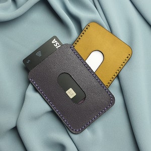 Customized Leather ID Wallet, Personalised Badge Holder, ID Holder Lanyard, ID Pass Pocket, Wedding Gift, Name Card Holder