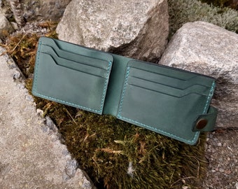Leather Bifold Wallet / Bifold Wallet / Leather Bifold Card Wallet / Minimalist Wallet / Groomsmen Gift For Him