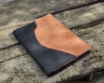 Hobonichi notebook cover, Leather book cover, Leather bible cover, A6 notebook cover, A5 notebook cover, Personalized hobonichi
