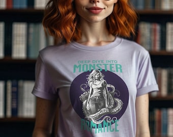 Nel profondo, amore da mantenere – Monster Romance, Never Sleep! Maglietta Kraken Monster Romance