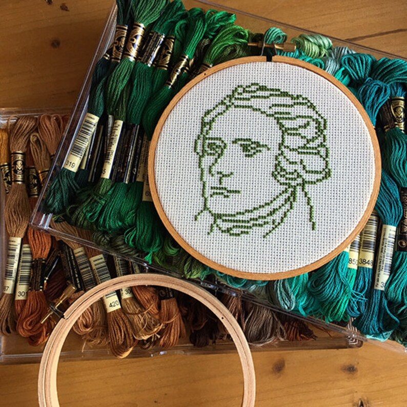 alexander hamilton cross stitch xstitch pattern only etsy