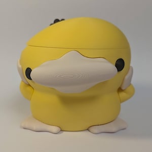 DerpDuck Desk Organizer: Psyduck-Inspired PLA Desk Buddy