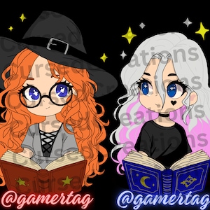 Dead By Daylight duo print Mikaela and Sable. Add your gamer tag or name