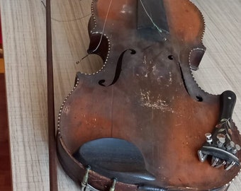 A special handmade antique violin that is at least 150 years old