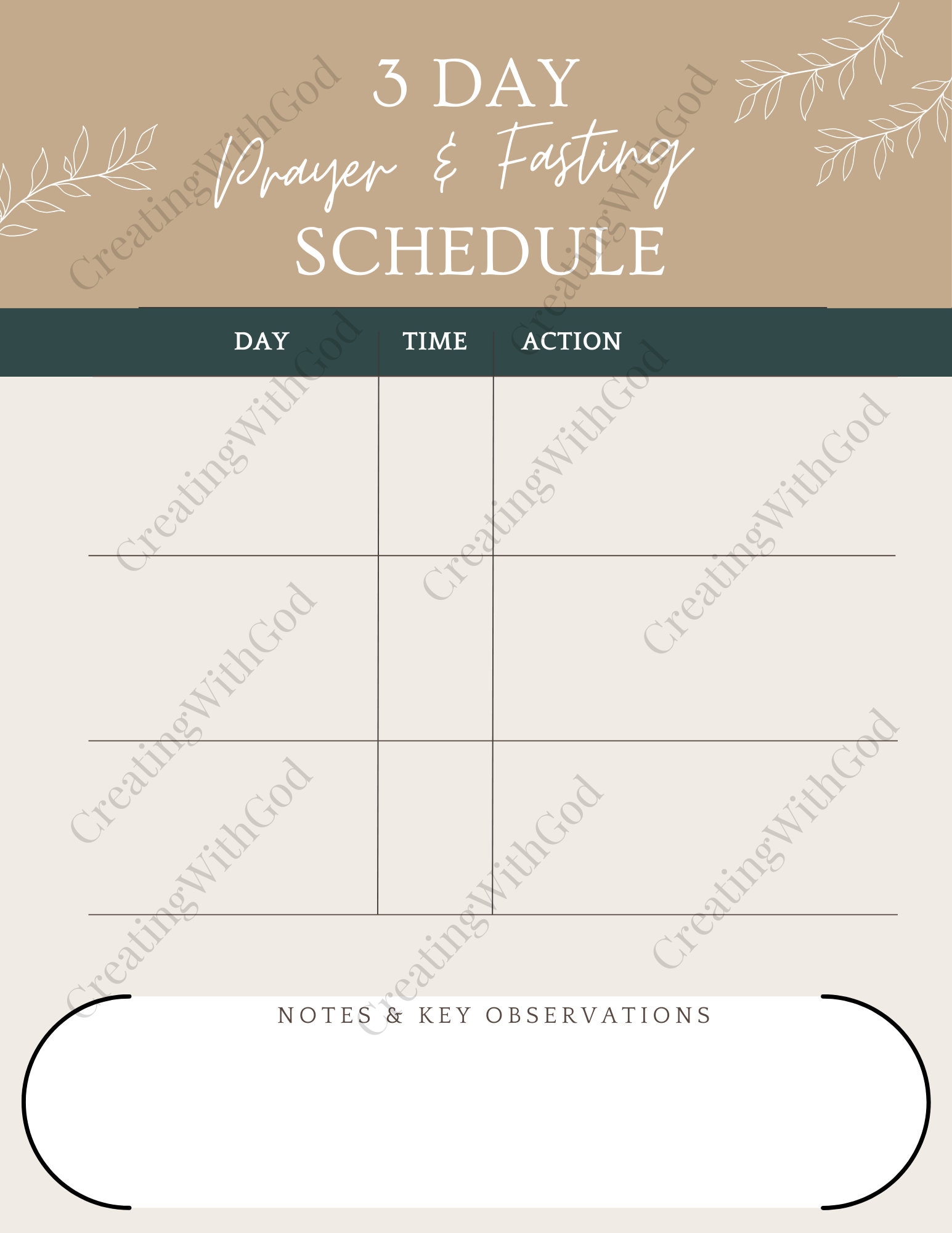 3 Day Fasting Guide.pdf Biblical Fasting — Why, When and How to Fast!, Fasting and Praying ...