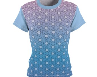 Camiseta feminina Nantucket Hydrangea