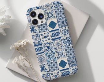 Vintage Mosaic Charm Phone Case, Mosaic Tiles Case, Mosaic Art, iPhone 15 14 13 12 11 Pro Max 8 7 Plus X cases