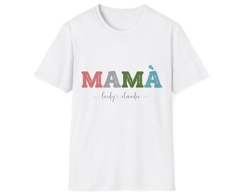 camiseta para madre, personalizada