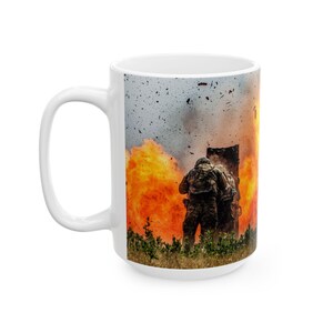 Army Combat Engineer Demolition | 15 oz Ceramic Mug