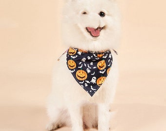 Pet Halloween Double-sided Saliva Towel