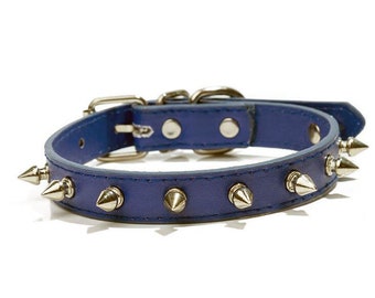 Dog Multicolor Pu Leather Collar