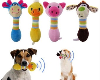 Dogs Cute Chew Squeaker Toys