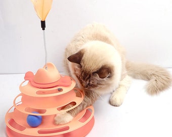 Cat Toys Space Tower Play Board Pet Supplies