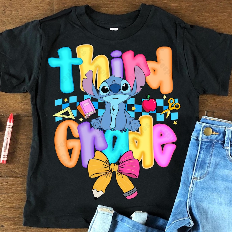 Preppy förskoleklass till 4:e klass, tecknad pastellrosett png, tecknad första skoldagens design, blå alien tillbaka till skolan png-paket, söt skola png bild 5
