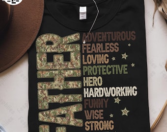 Retro Bester Vater aller Zeiten Sublimationsdesign, lustiger Camouflage Papa Zitate Png, Camo Papa Shirt Design Png, glücklicher Vatertag Png, digitale Datei