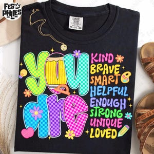 Retro Neon Checkered Teacher Png, Colorful You Are Teacher Shirt Design, Groovy Teacher Png, Trendy Teacher Gift, Back To School Png