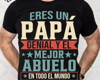 Retro Papá Png, Eres Un Papá Genial Y El Mejor Abuelo En Todo El Mundo Png, Spanish Dad Png, Super Papá Png, El Mejor Papá Del Mundo Png