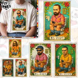 Bundle drôle papa Png Papa Latino PNG, espagnol faire papa merde Png, Bundle espagnol papa Png, papa chicano PNG, Chingon fête des pères Png