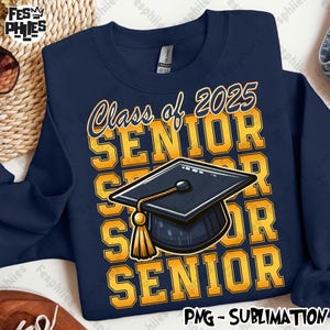 Floral Senior 2025 PNG, Retro Graduation PNG, Senior Class of 2025 png, Graduation Senior Coquette Bow Png, Senior Mom Png, Digital Download