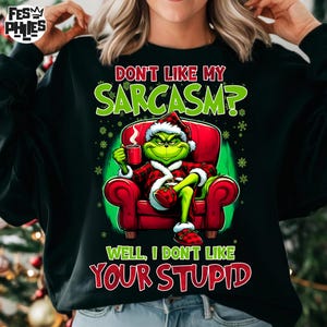 Kerstgroen gemene kerel png, grappig kerstgroen karakter png, retro kerstmis png, retro kerstdief png, kerstmuts png