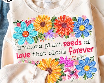 Retro Mama Quote png, She is Mom Png, Brushstroke Mama Png, Boho Floral Mama Png, Mom Png, Mother’s Day Gift Png, Blessed Mom PNG
