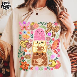 Mexican Conchas Ghost PNG, Funny Pantasmas Pan Dulce Brushstroke PNG, Halloween Pan-tasmas PNG, Spooky Pan Dulce Sublimation