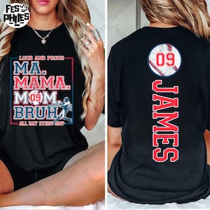 Custom Baseball Mom Bruh Png, Mama Baseball Png, Baseball Mama Shirt Png, Sports Mom Png, Baseball Season Png, Mother&#39;s Day Gift Png