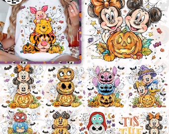 10+ Magical Cartoon PNG Bundle, Spooky Vibes Png, Magical Mouse Halloween PNG Doodle, Halloween Png, Cartoon Fall Png, Magical Kingdom Png